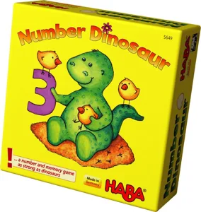 Number Dinosaur box cover