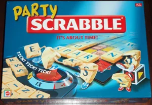 Party Scrabble box cover