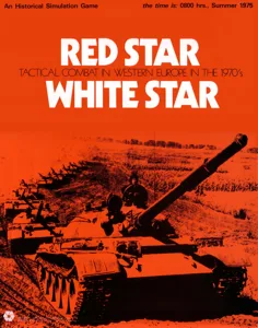 Red Star/White Star: Tactical Combat in Europe in the 1970's box cover