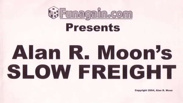 Slow Freight