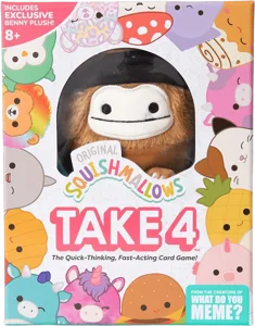 Squishmallows Take4 box cover