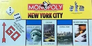 Monopoly: New York City box cover