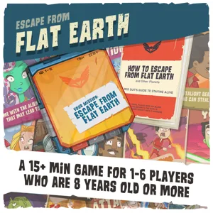 Escape from Flat Earth box cover