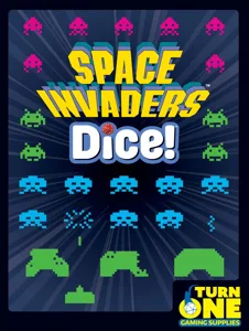 Space Invaders Dice! box cover