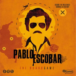 Pablo Escobar: The Boardgame box cover