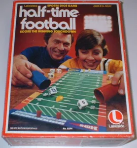Half-Time Football box cover