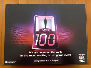 1 vs. 100 Board Game box cover
