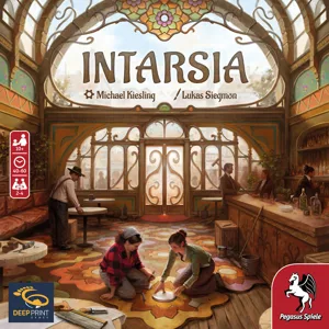 Intarsia box cover