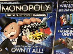 Monopoly: Super Electronic Banking box cover