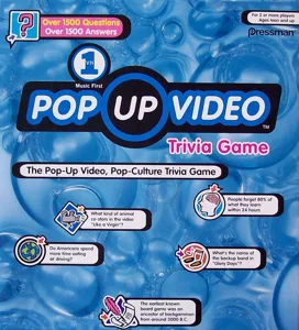 VH1 Pop Up Video Game box cover