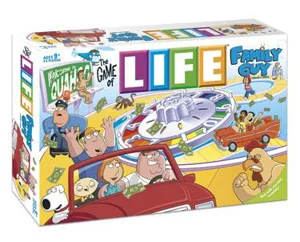 The Game of Life: Family Guy Collector's Edition box cover