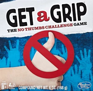 Get a Grip: The No Thumbs Challenge Game box cover