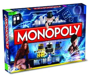 Monopoly: Doctor Who box cover