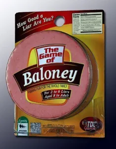 The Game of Baloney box cover