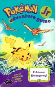 Pokémon Jr. Adventure Game: Pokémon Emergency! box cover