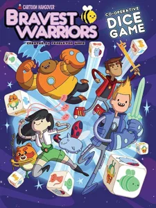 Bravest Warriors Co-operative Dice Game box cover