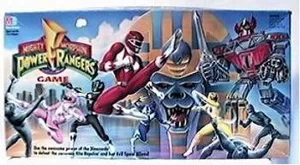Mighty Morphin Power Rangers Game box cover