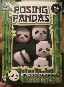 Posing Pandas box cover