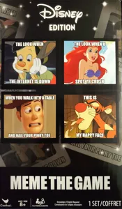Meme: The Game – Disney Edition box cover