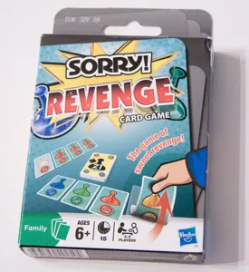 Sorry! Revenge Card Game box cover