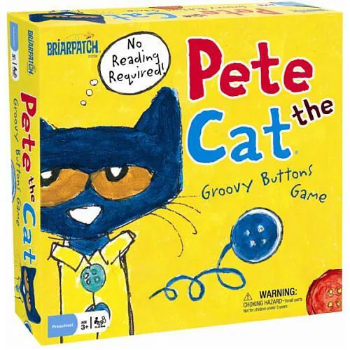 Pete the Cat Groovy Buttons Game