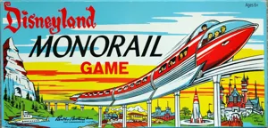 Disneyland Monorail Game box cover