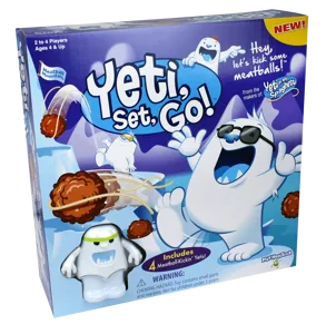 Yeti, Set, Go! box cover