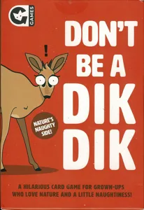 Don't Be a Dik Dik box cover