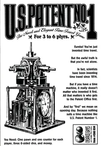 U.S. Patent No. 1 box cover