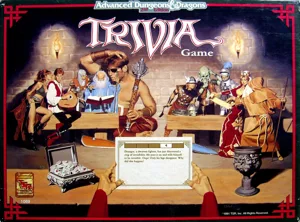 Advanced Dungeons & Dragons Trivia Game box cover