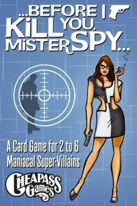Before I Kill You, Mister Spy... box cover