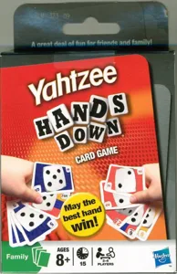 Yahtzee Hands Down Card Game box cover
