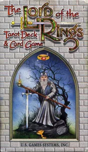 The Lord of the Rings Tarot Deck and Card Game box cover