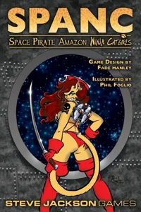 SPANC: Space Pirate Amazon Ninja Catgirls box cover