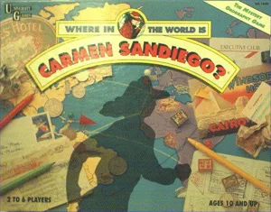 Where in the World is Carmen Sandiego? box cover