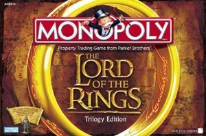 Monopoly: The Lord of the Rings Trilogy Edition box cover