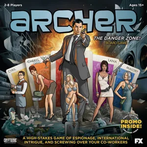 Archer: The Danger Zone! Board Game box cover