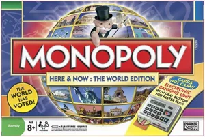 Monopoly: Here and Now – The World Edition box cover