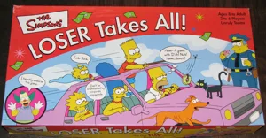The Simpsons: LOSER Takes All! box cover