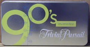 Trivial Pursuit: 90's Time Capsule Edition box cover