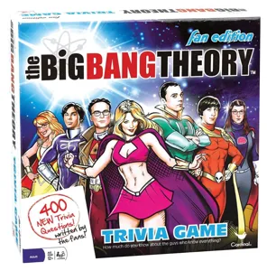 The Big Bang Theory: Fact or Fiction Game box cover