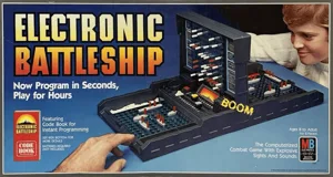Electronic Battleship box cover
