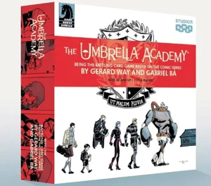The Umbrella Academy Game box cover