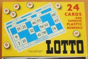 Lotto box cover