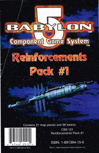 Babylon 5 Component Game System: Reinforcements Pack #1 box cover