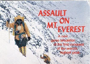 Assault on Mt. Everest box cover