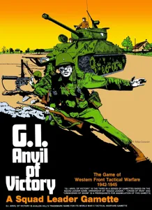 G.I. Anvil of Victory: A Squad Leader Gamette box cover