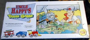 Uncle Happy's Train Game box cover
