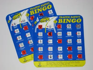 Interstate Highway Bingo box cover