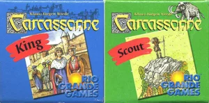 Carcassonne: King & Scout box cover